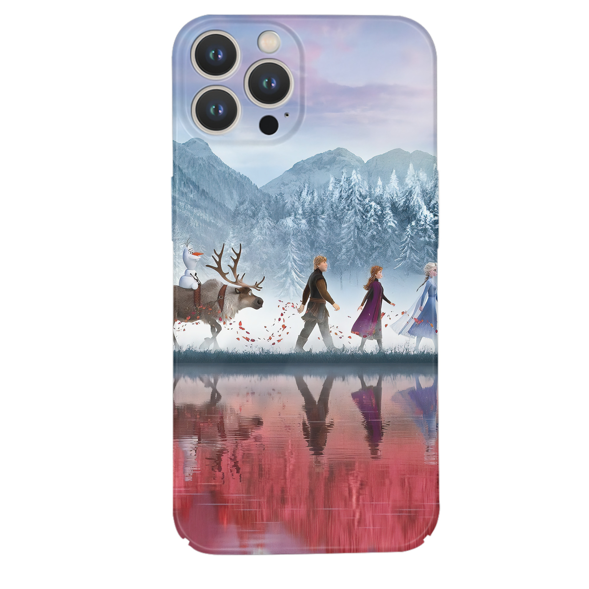 （画像用） アナと雪の女王 アンナ エルサ Frozen Anna Elsa 【iPhone 14シリーズ対応】ハードケース